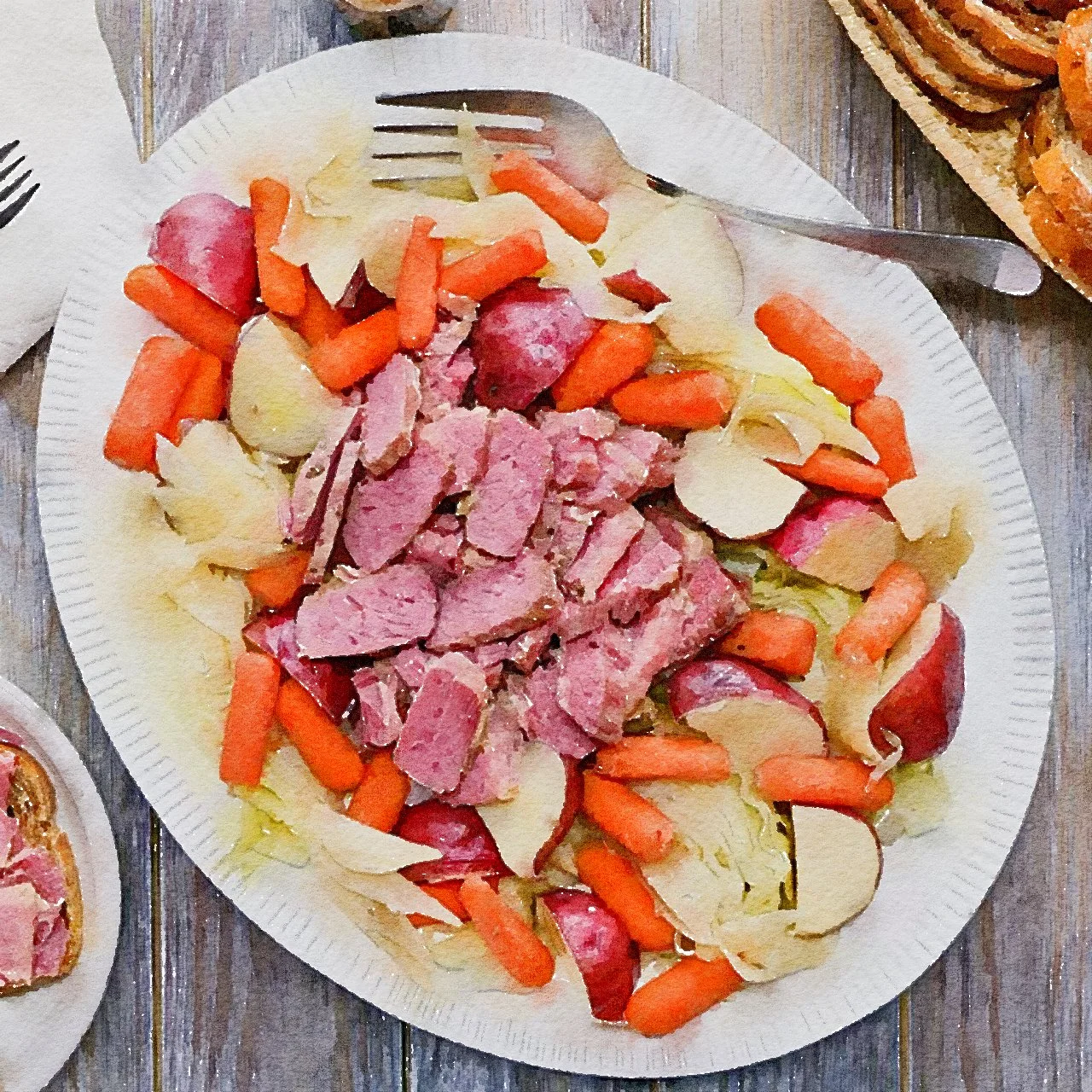 Corned Beef and Cabbage