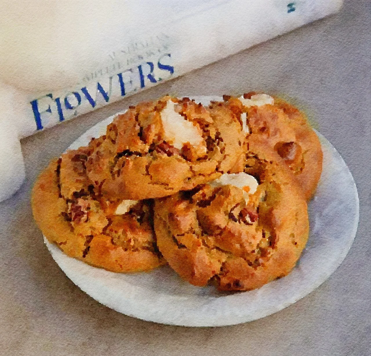 Pumpkin Pecan Cookies