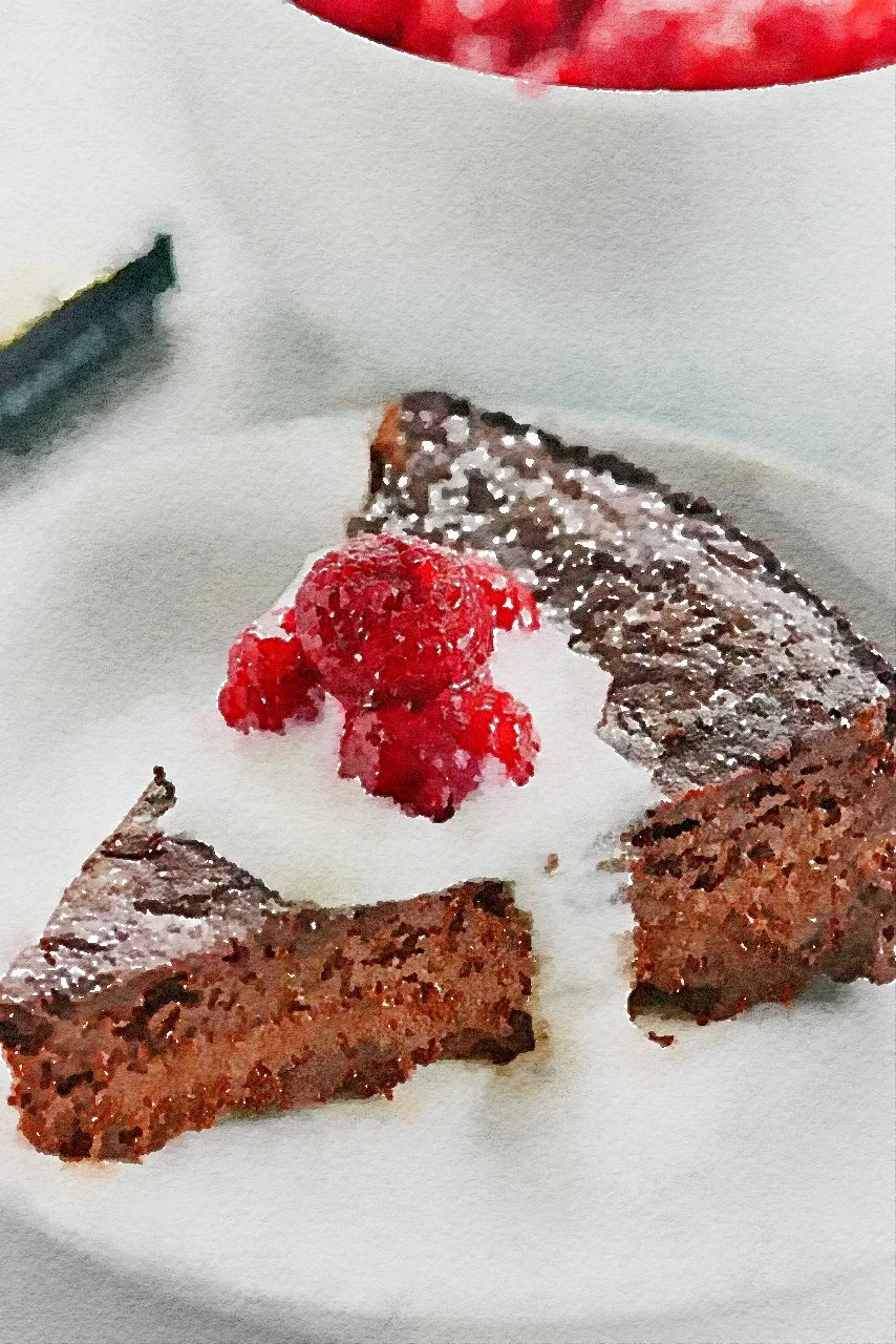 Healthy Chocolate Cake (Vegan, Gluten free, Sugar free)