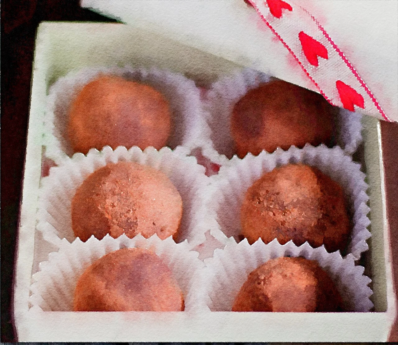 Vegan chocolate truffles