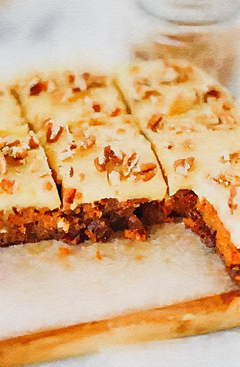 Paleo Sweet Potato Carrot Cake
