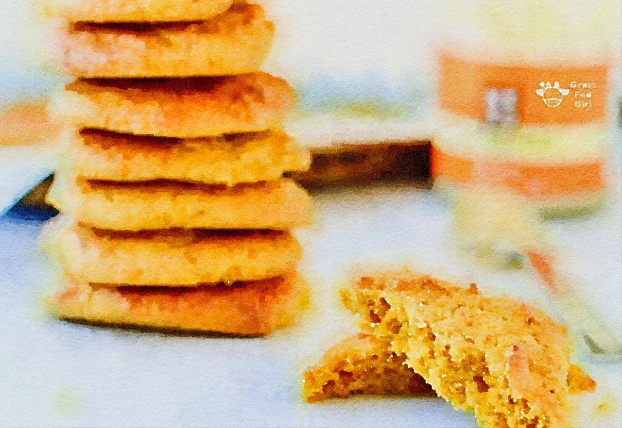 Fluffy Vanilla Macadamia Nut Butter Cookies