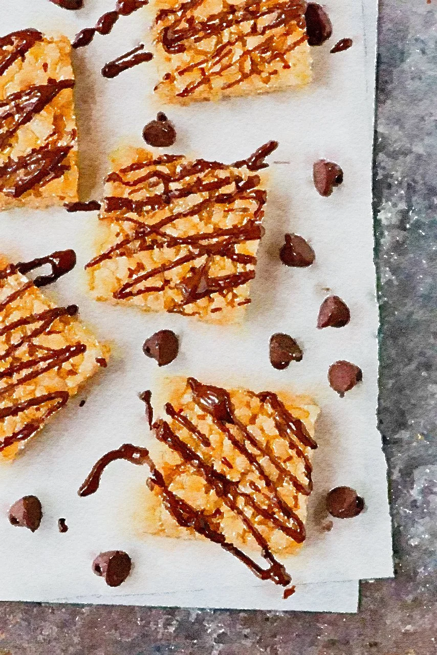 PB &amp; Honey Rice Crispy Treats