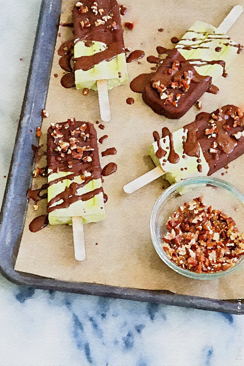 Coconut Avocado Popsicles