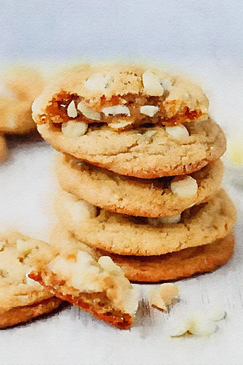 Mac butter cookies