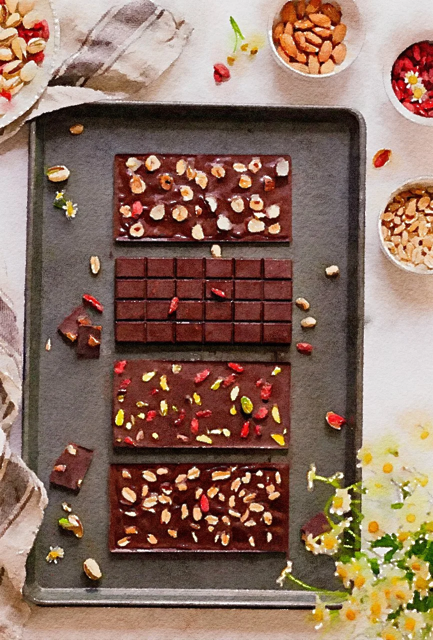 Homemade Chocolate Bar