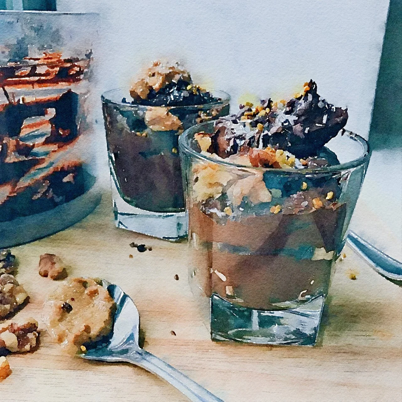 Dark Chocolate Avo Pudding