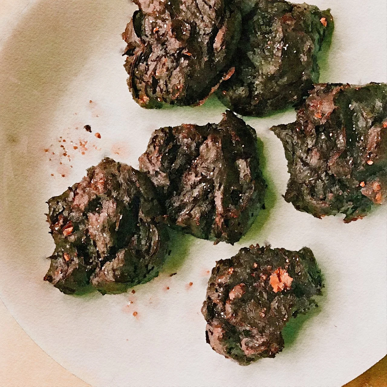 Dark Chocolate Avocado Cookies