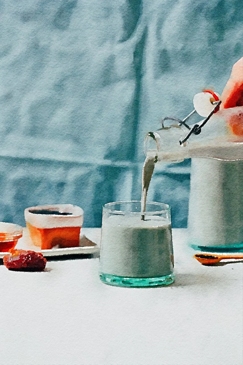 Creamy Black Sesame Milk