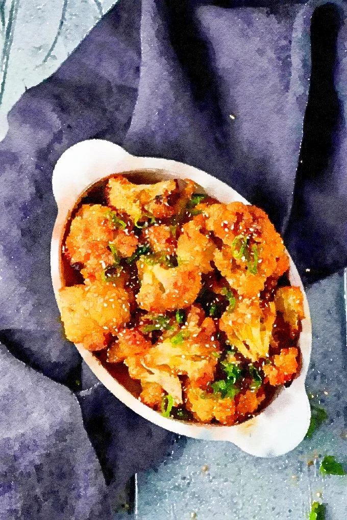 Spicy Korean Cauliflower Wings