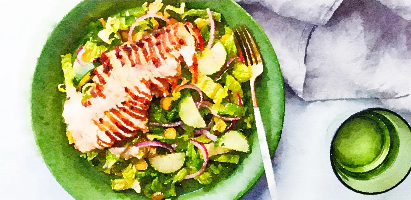 Chicken Shwarma Salad