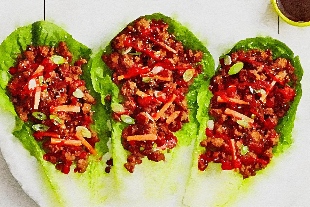Banh-Mi-Style Lettuce Wrap Tacos