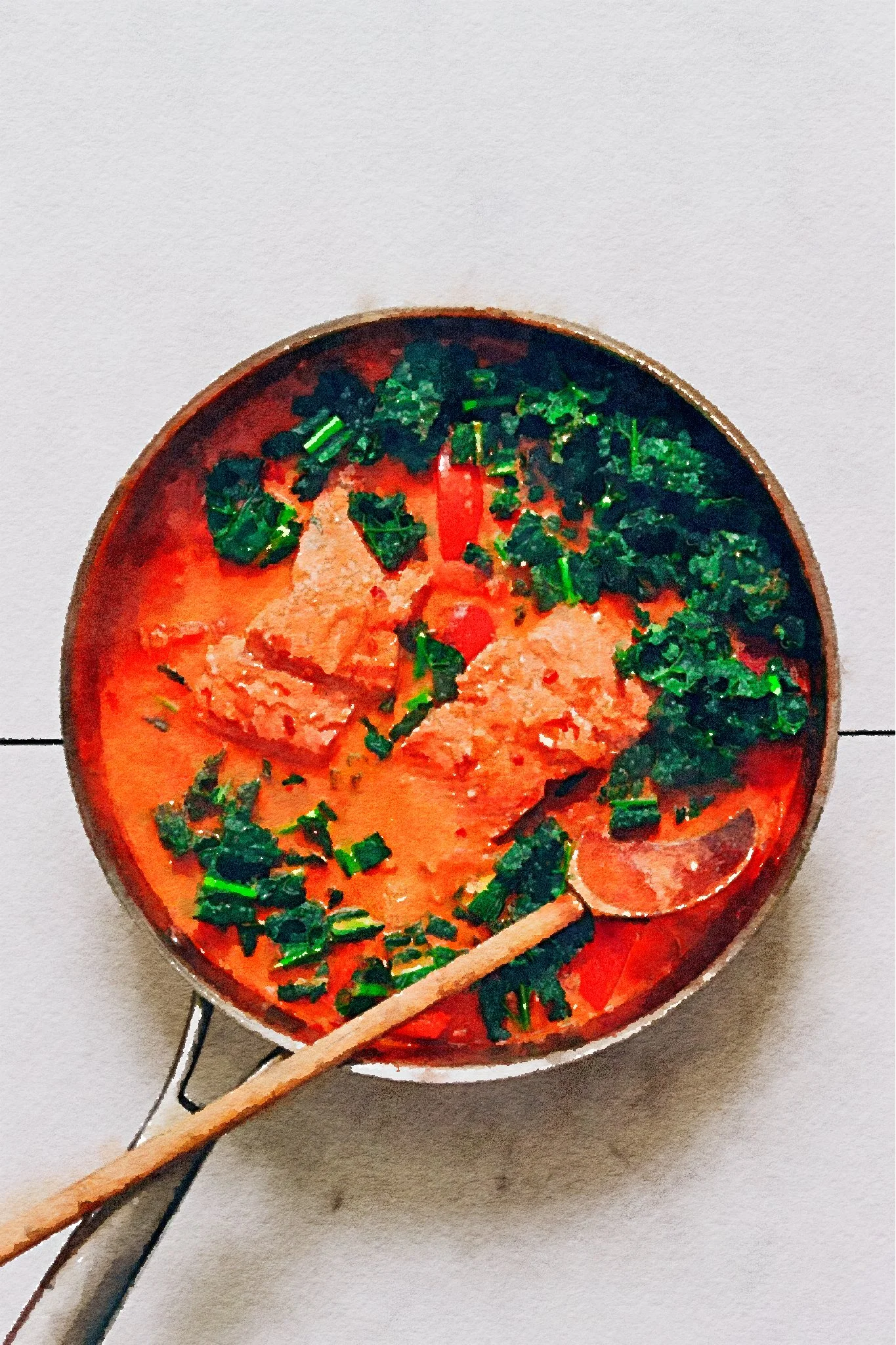 Red Curry Salmon