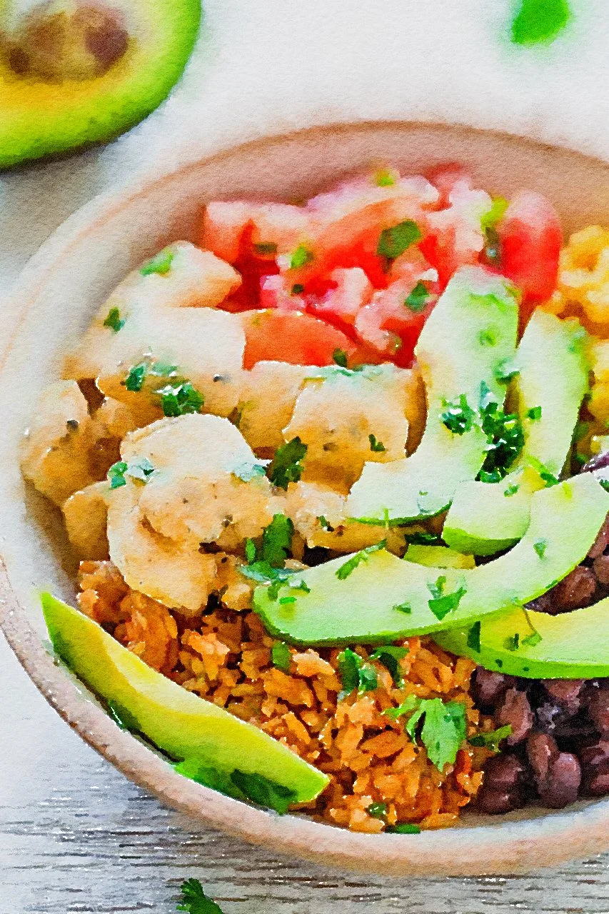 Buffalo Chicken Burrito Bowl