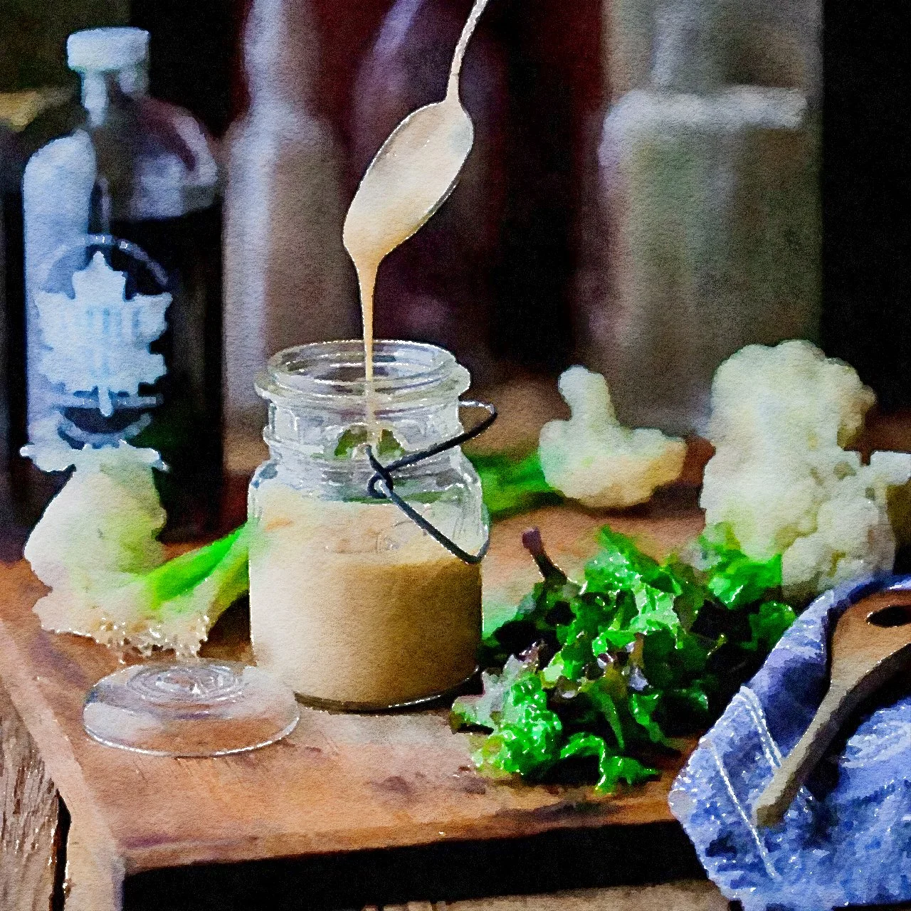 Tahini Zinger Salads