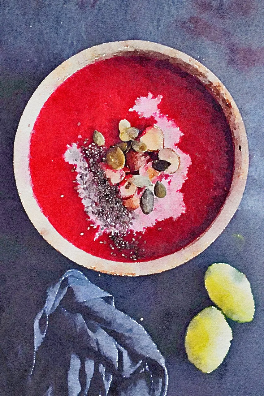 Ginger Carrot Beet Soup