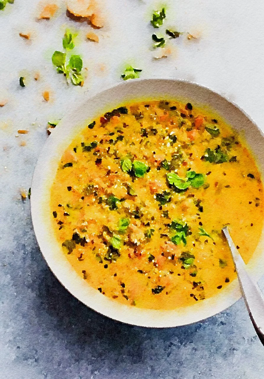 Curried Cauliflower Soup