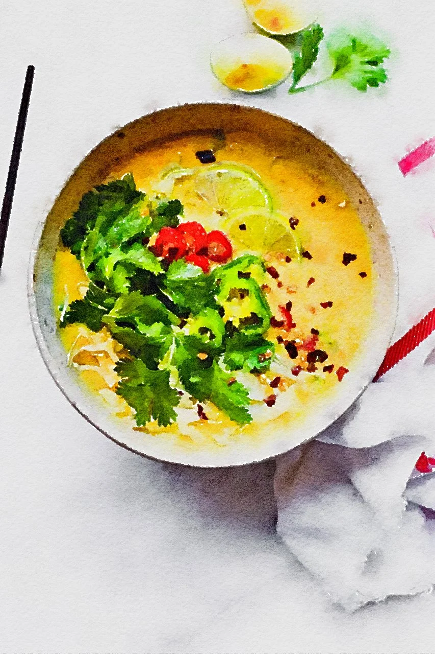 Thai Coconut Cabbage Soup