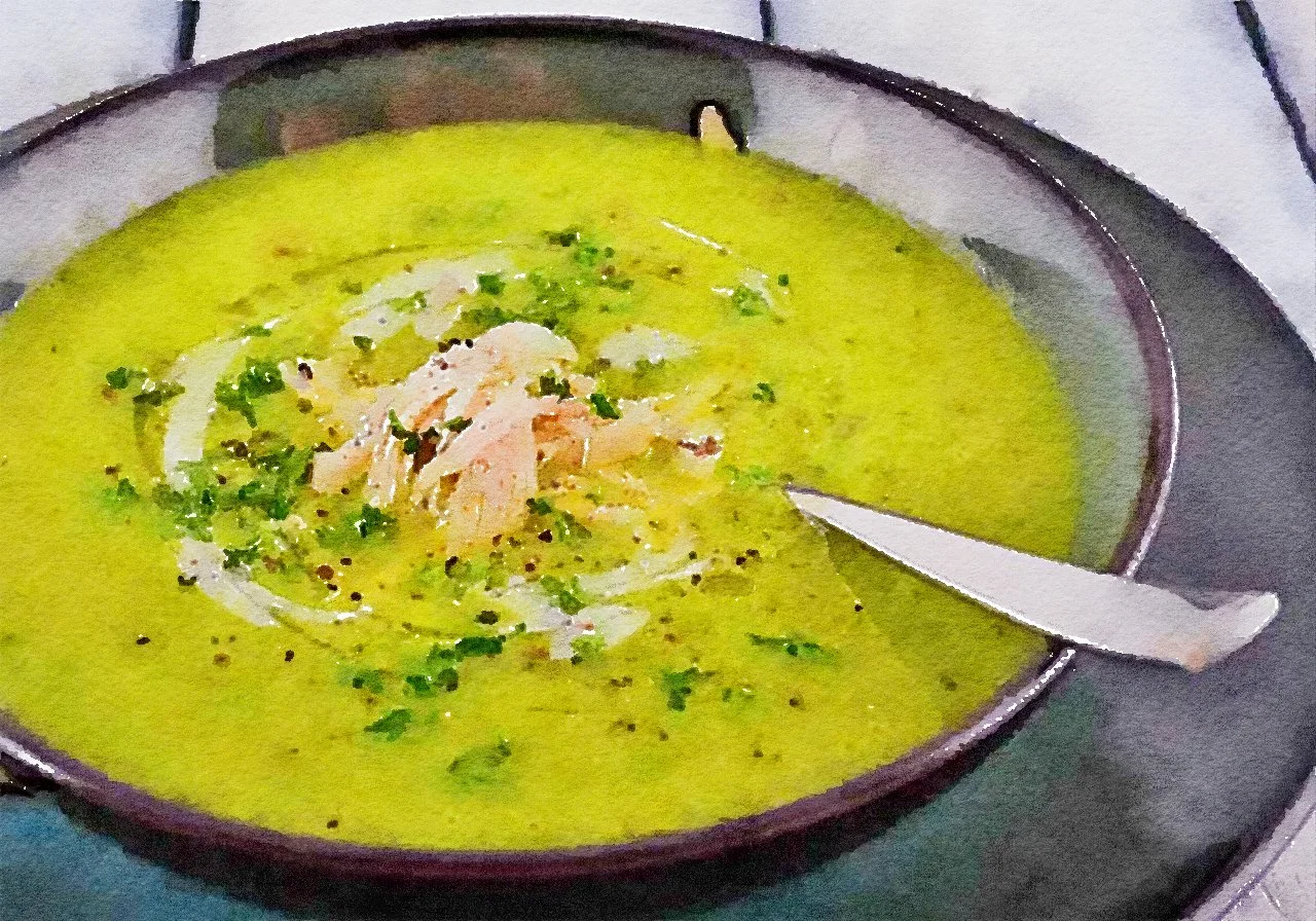 Spinach and Leek Soup