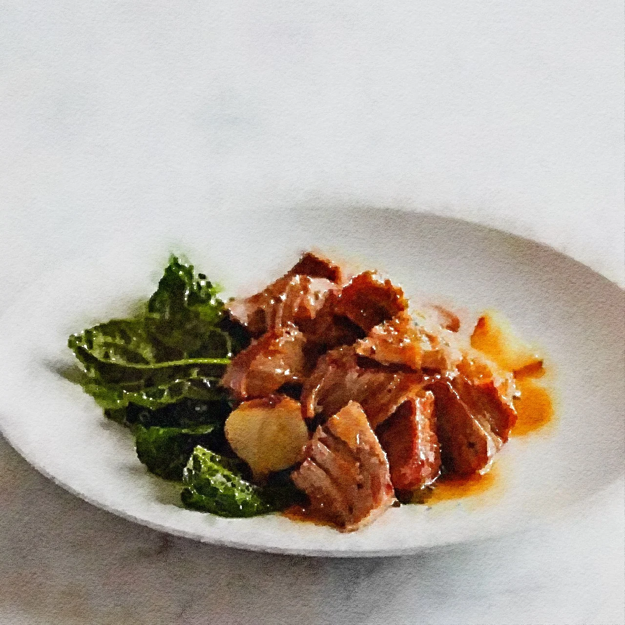 Pumpkin Braised Short Ribs