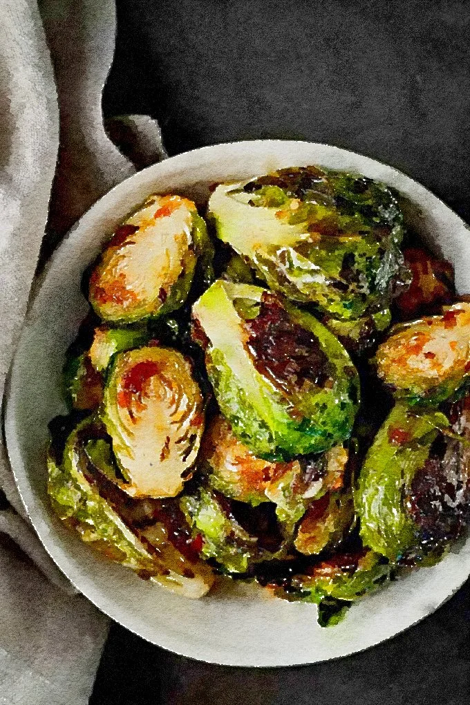 Sweet & Spicy Brussels Sprouts