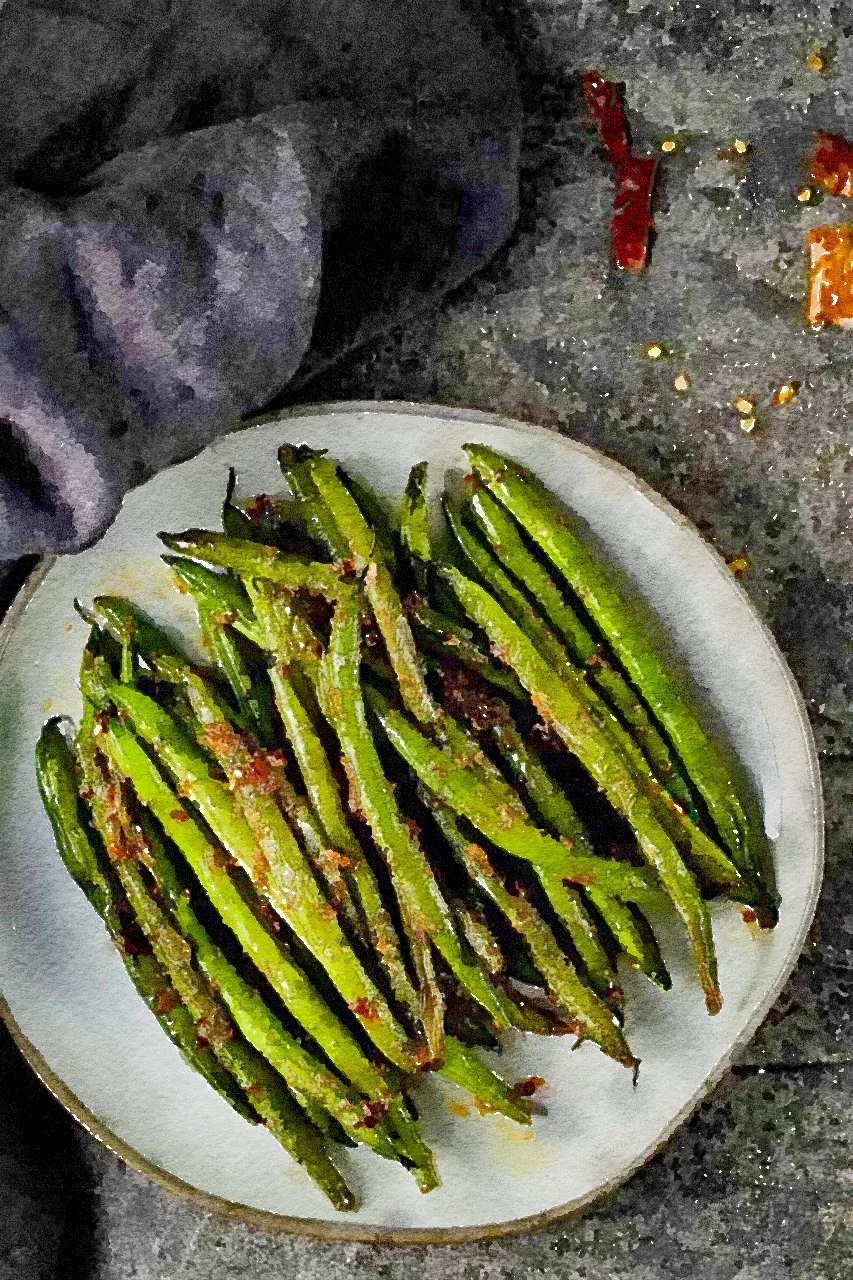 Spicy Stir Fry Green Beans