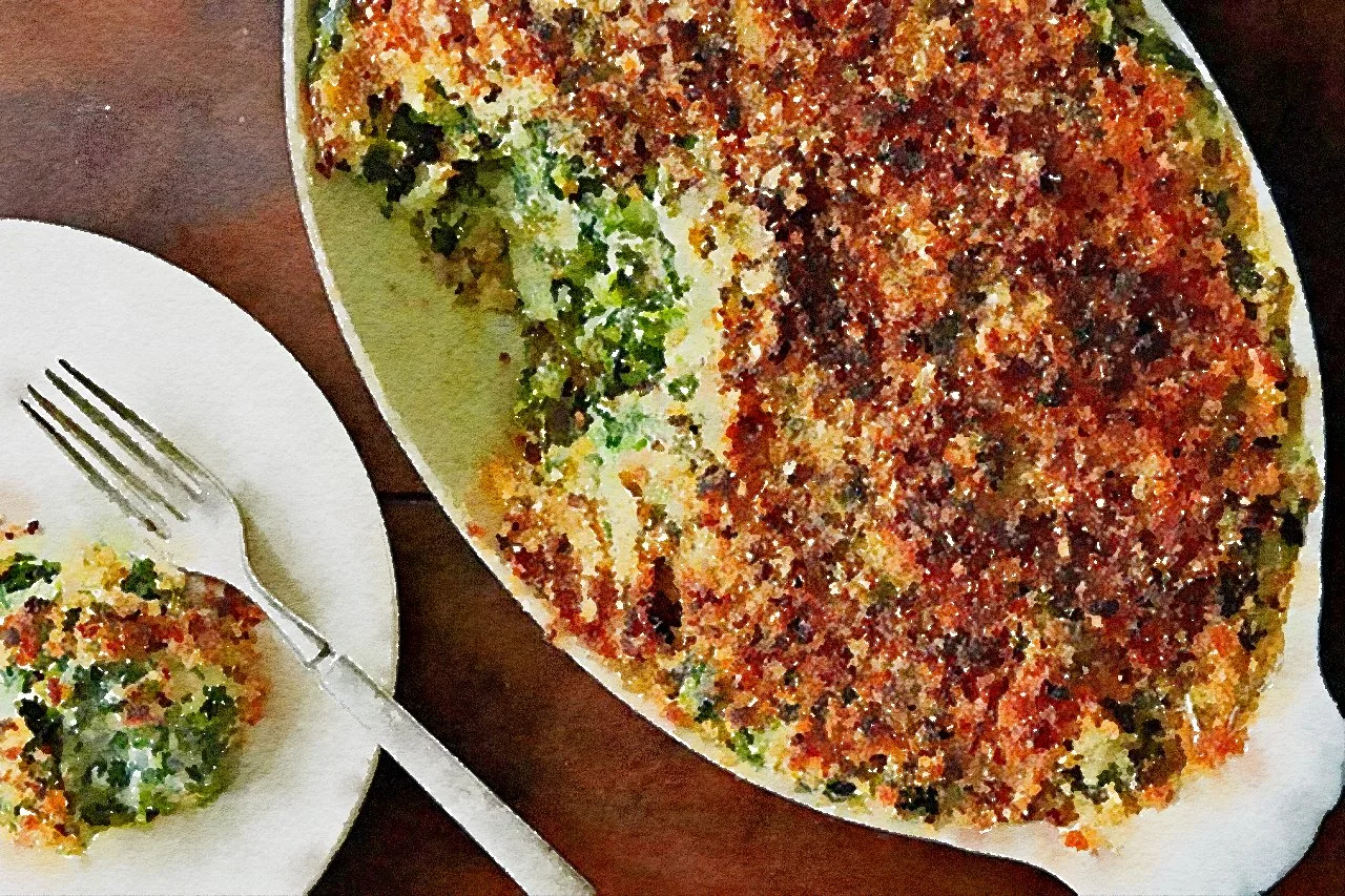 Spinach Gratin