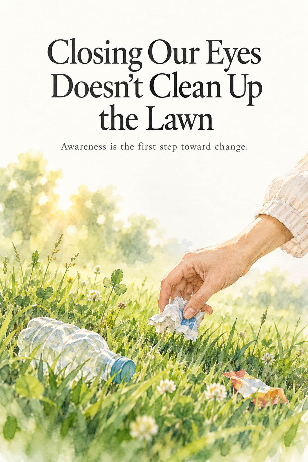 Closing Our Eyes Doesn’t Clean Up the Lawn