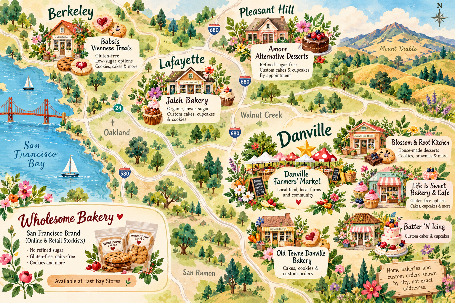 Natural Bakeries in the East Bay