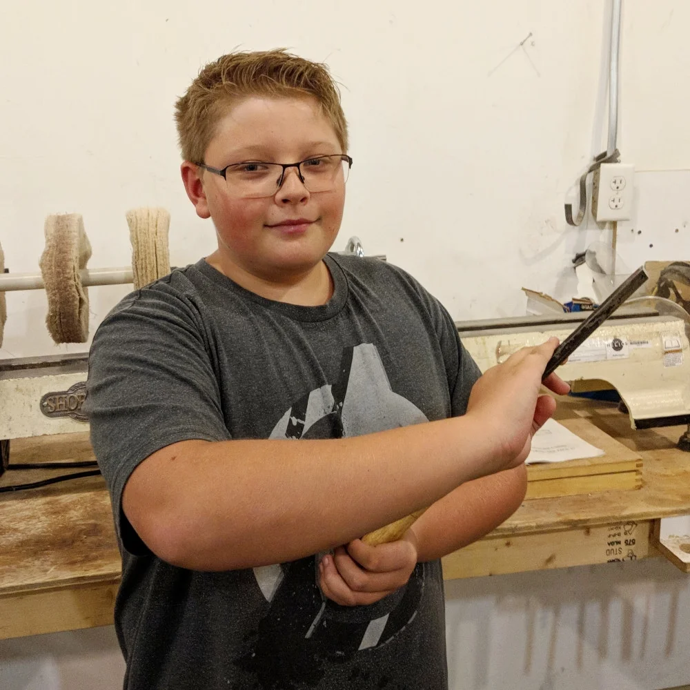 Trevor Klym Lead Organizer, Jr. Helios Trevor is a 14yr old woodworker who has made close to 70 pens and other woodcraft projects. Passing along his acquired knowledge to his peers is what drove him to found Jr Helios. He is excited about teaching woodworking to the next generation!