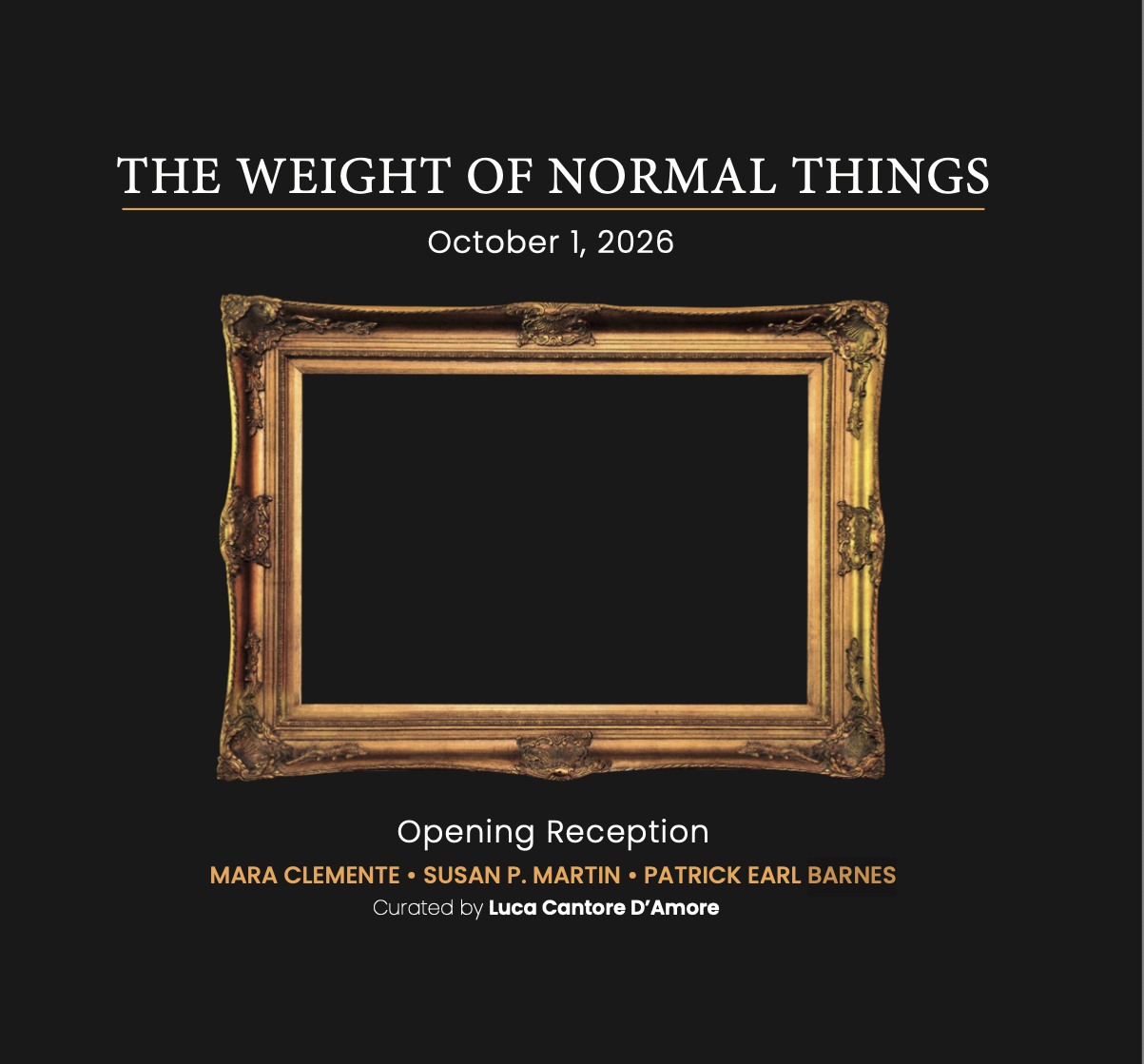 The Weight of Normal Things