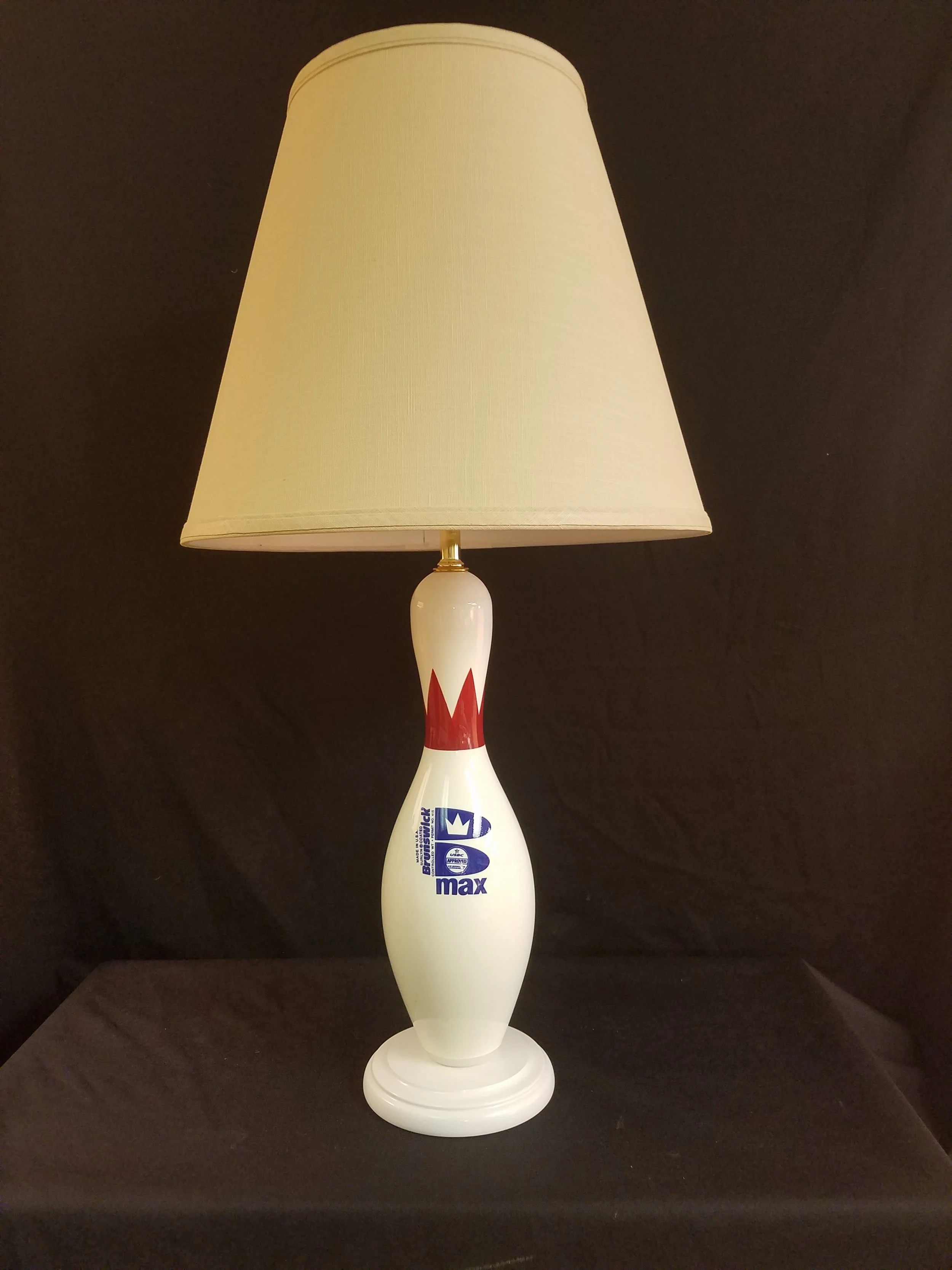 Custom Bowling Pin Lamp - Shannon Lamp Service