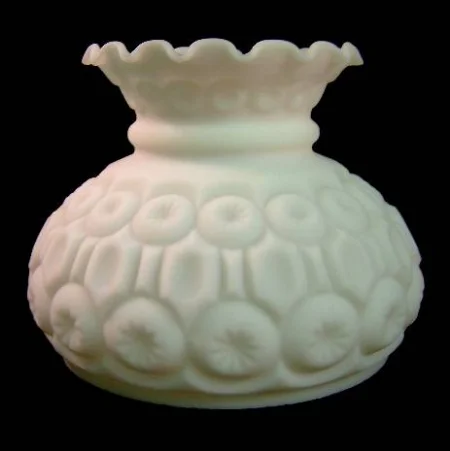#SS7-003 - 7" White Satin "Moon & Stars" - $70.00