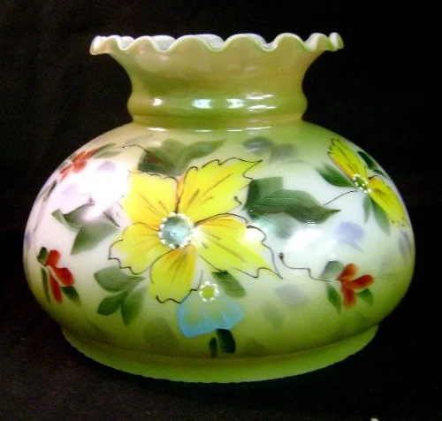 #SS7-002 - 7" Hand painted shade - $75.00