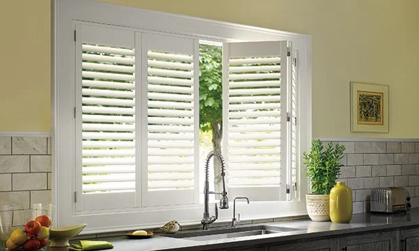 Hunter Douglas Faux Wood Blinds &amp; Shutters