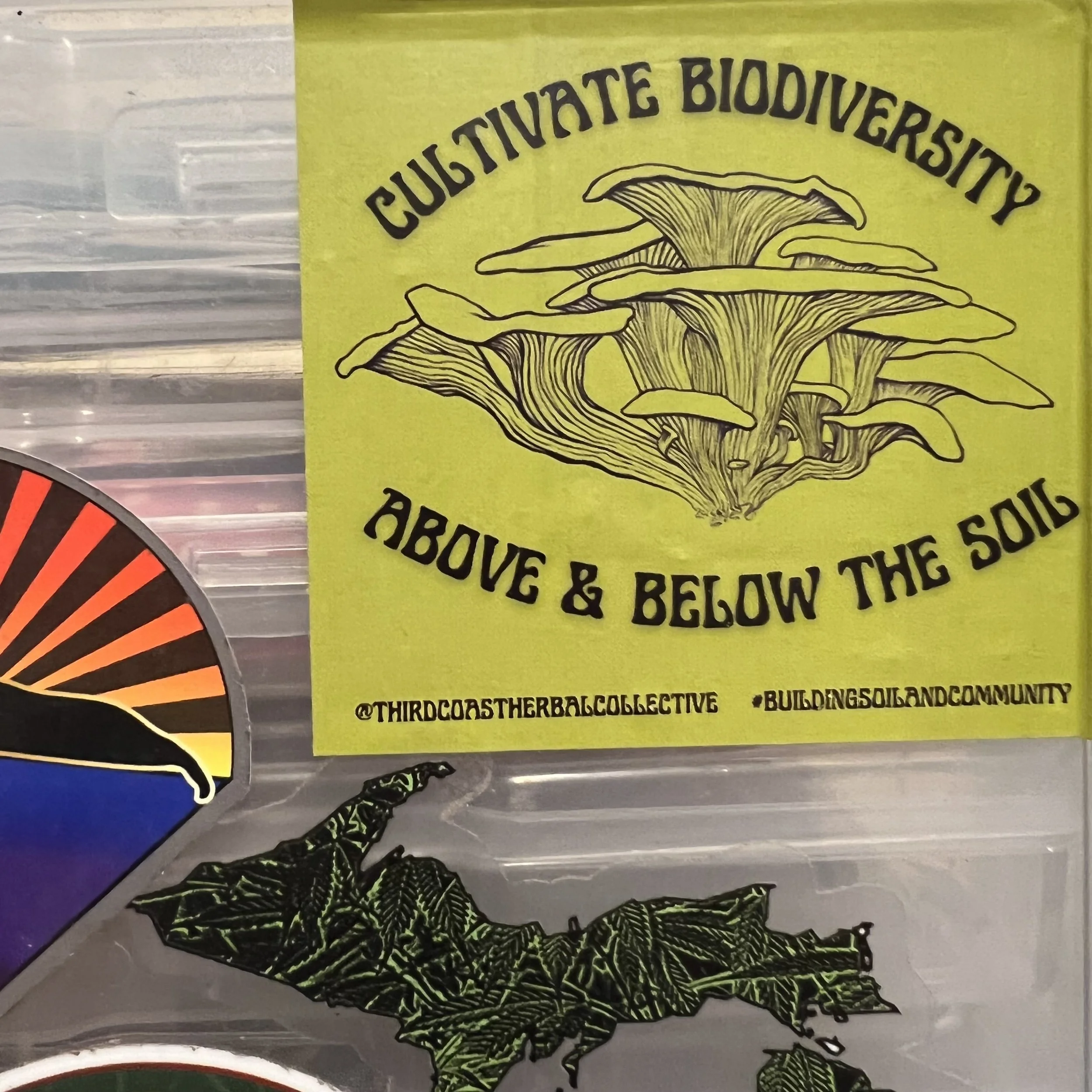 Cultivate Biodiversity Sticker