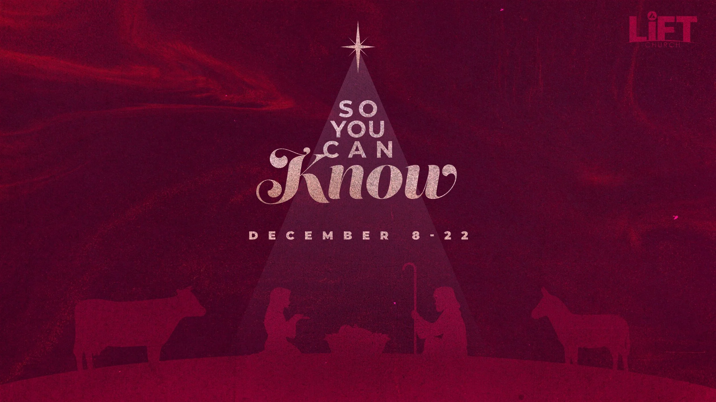 So You Can Know Wk 1