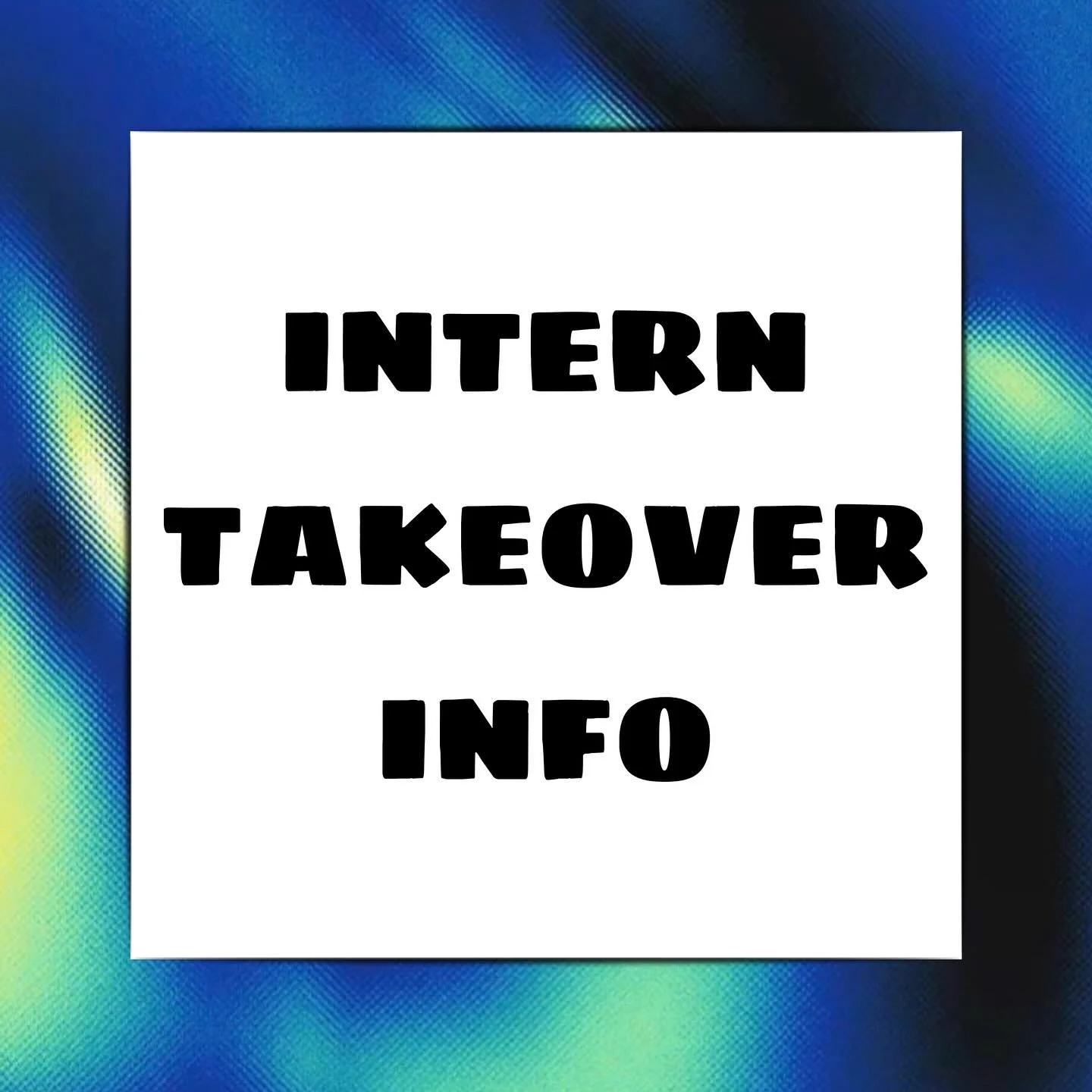 YAAYYY INTERN TAKEOVER IS THIS WEDNESDAY!!! WE CANT WAIT, ITS GOING TO BE SOOO FUN!!!!
SEE YA THERE!!!

#interntakeover #wednesday #youthgroup #solyth #liftsby #liftchurchsby #easternshoremd #easternshore #delmarva #delaware #maryland #virginia #sali