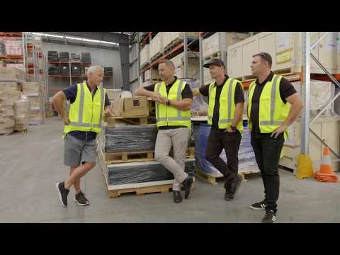 Mark Richardson runs amok at the Cargo Plus warehouse