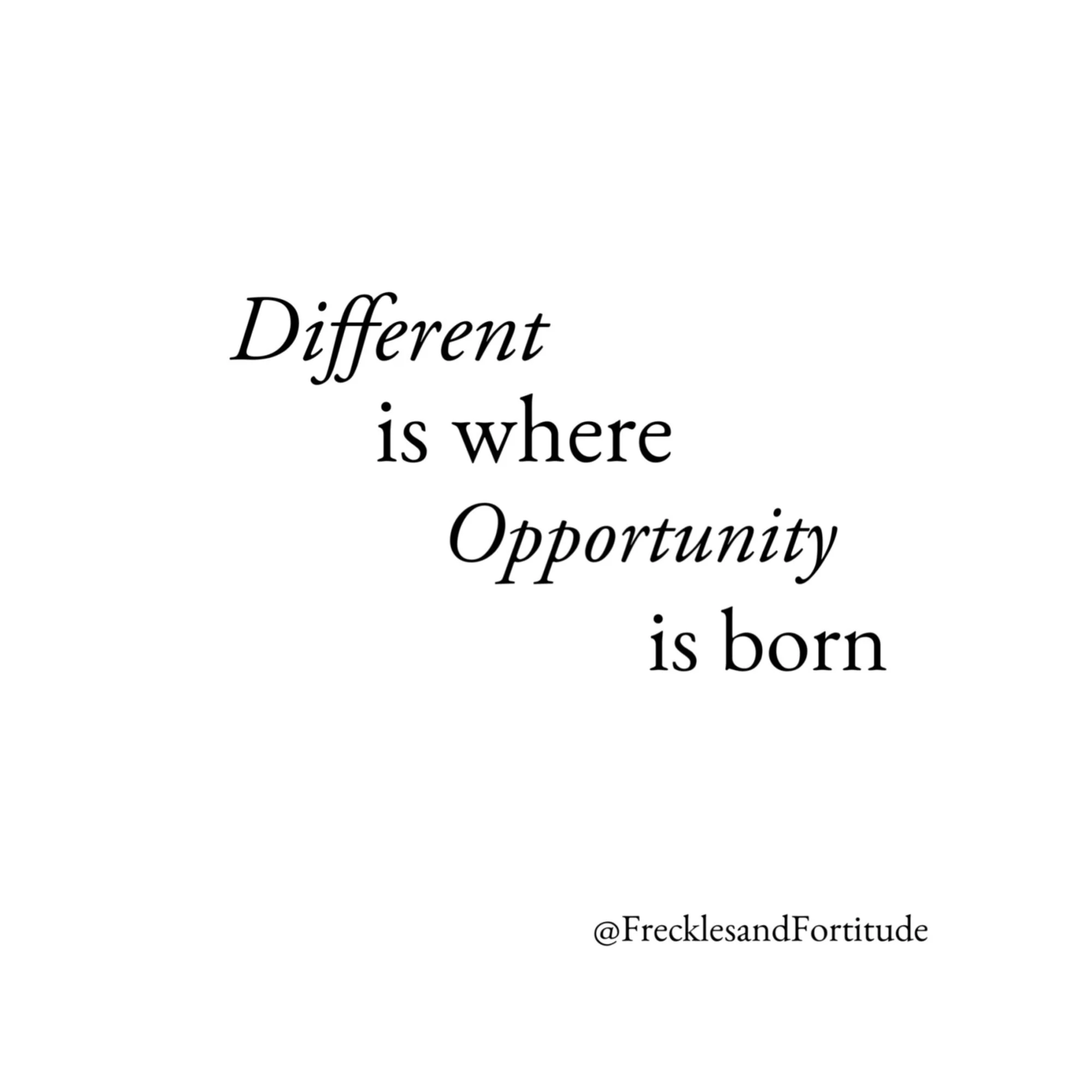     

 
   Without a doubt it is a different holiday season this year. My temptation is to dwell in the disappointment that different has brought me. The missed traditions. The deflated expectations. The loss.&nbsp;  But then I think of things that 
