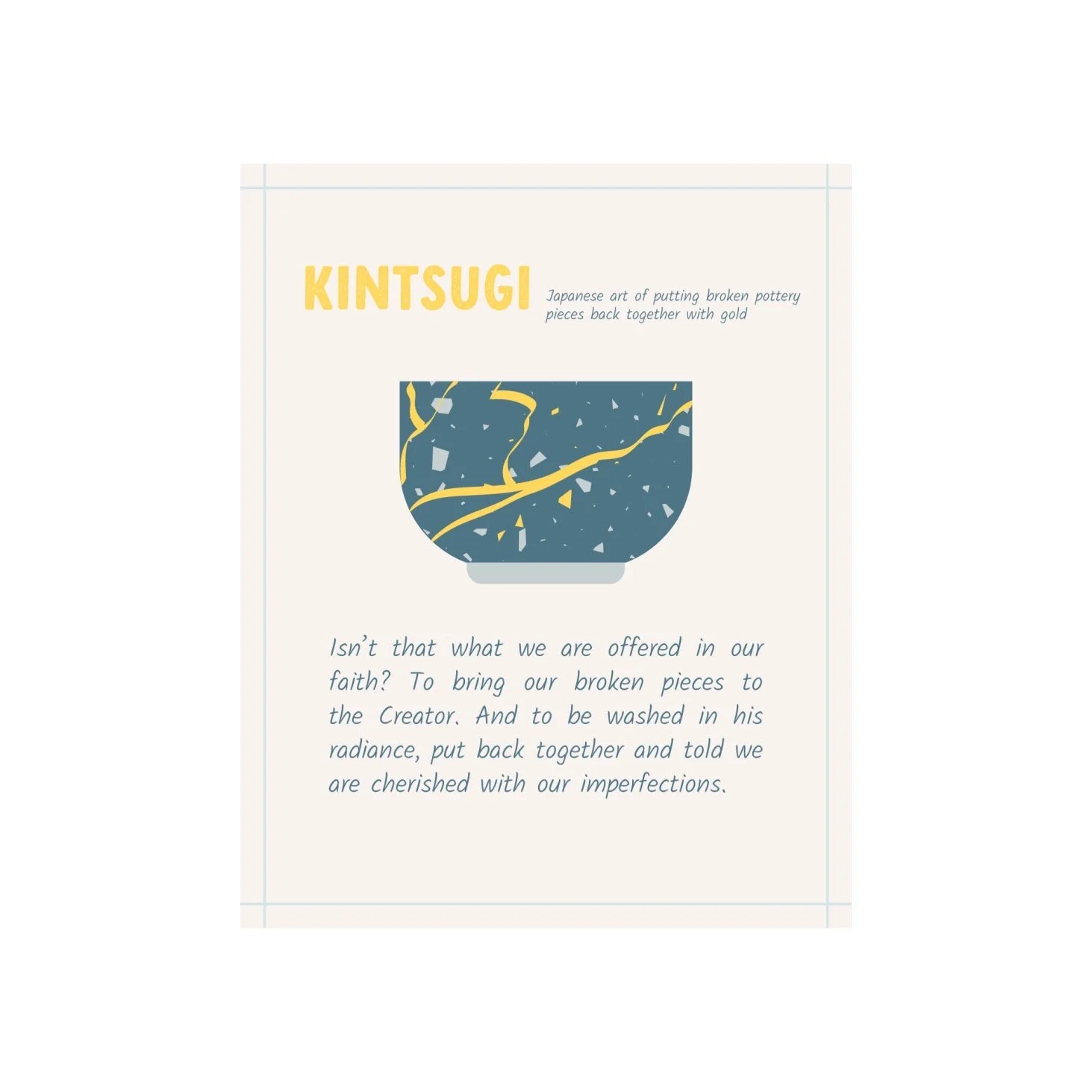 Kintsugi: Bathed in GO(L)D