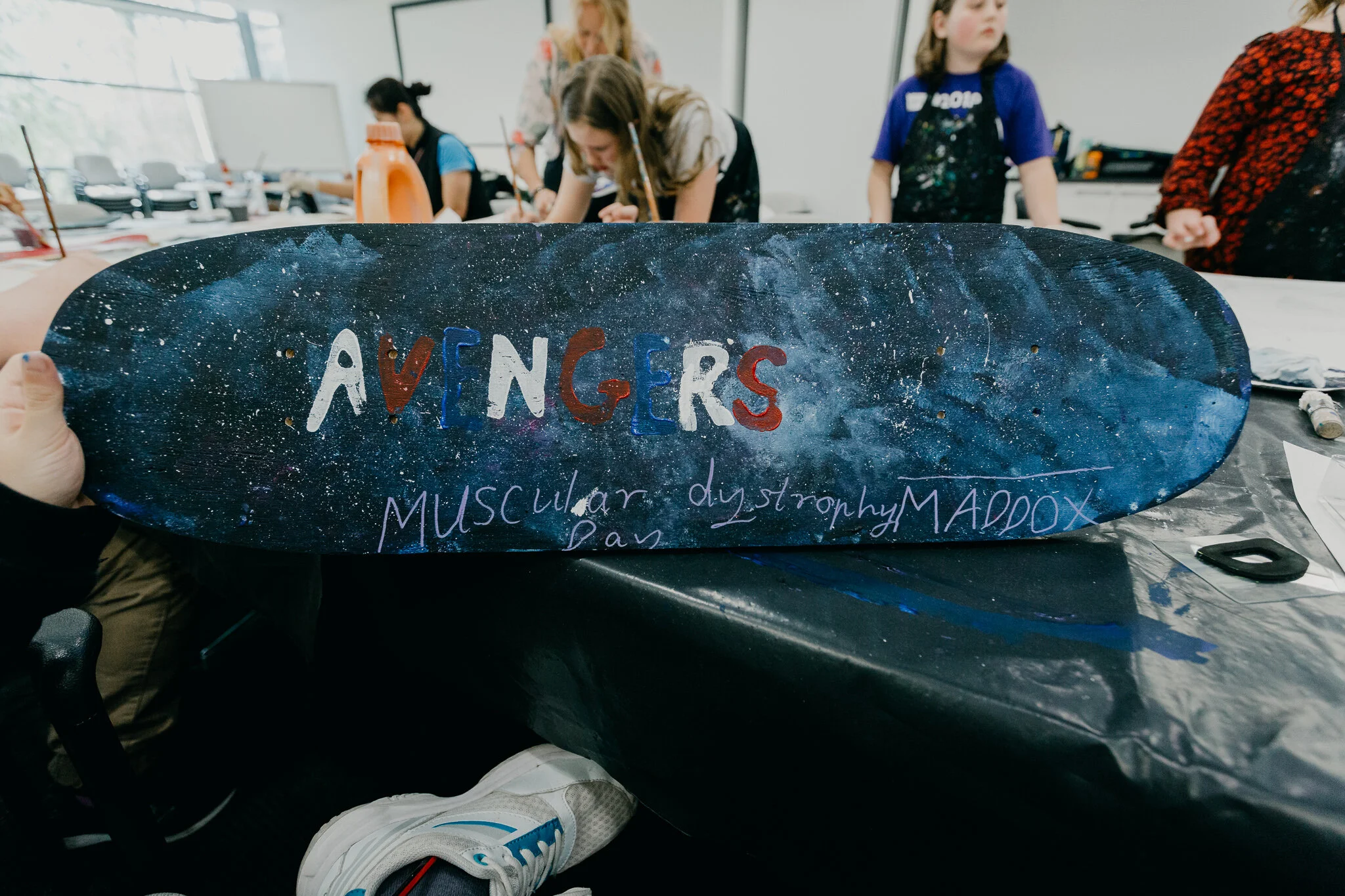 SKATEBOARD DECK DESIGN &amp; AFRICAN DRUMMING - JULY 2020