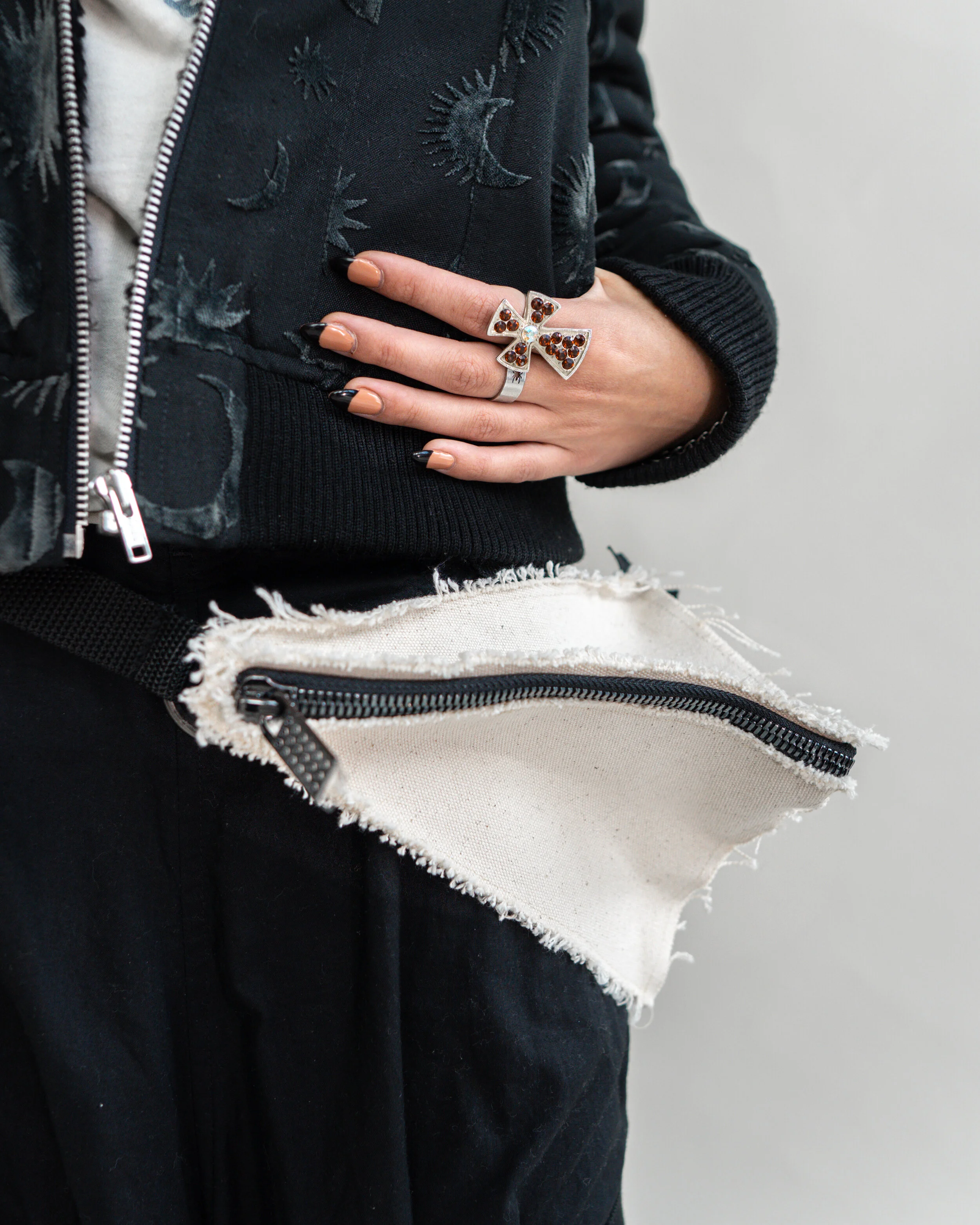 utilitywear_slingbag_crossbodybag_clutchbag_fannypack_waistbag_pyramidbag_cutandsew_madeinus_undercover_viviennewestwood_seditionaries_junyawatanabe_commedesgarcons_rickowens_eltonlouie