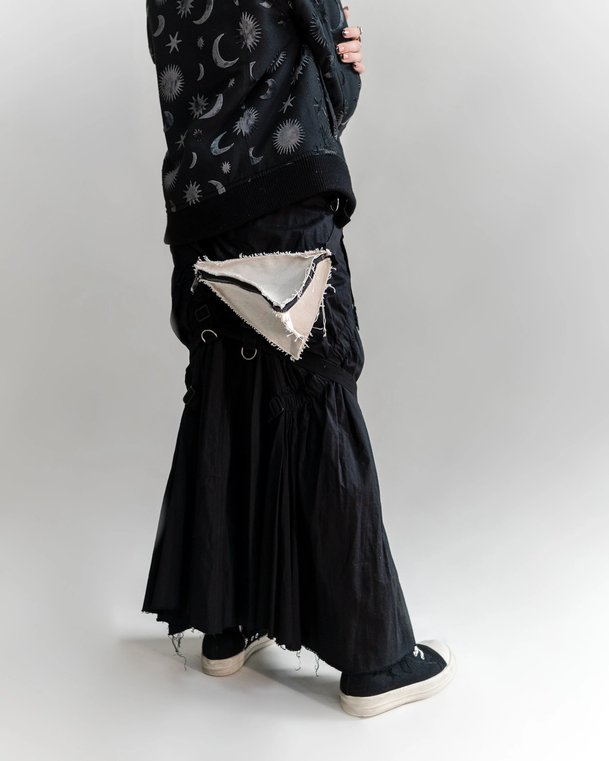 utilitywear_slingbag_crossbodybag_clutchbag_fannypack_waistbag_pyramidbag_cutandsew_madeinus_undercover_viviennewestwood_seditionaries_junyawatanabe_commedesgarcons_rickowens_eltonlouie