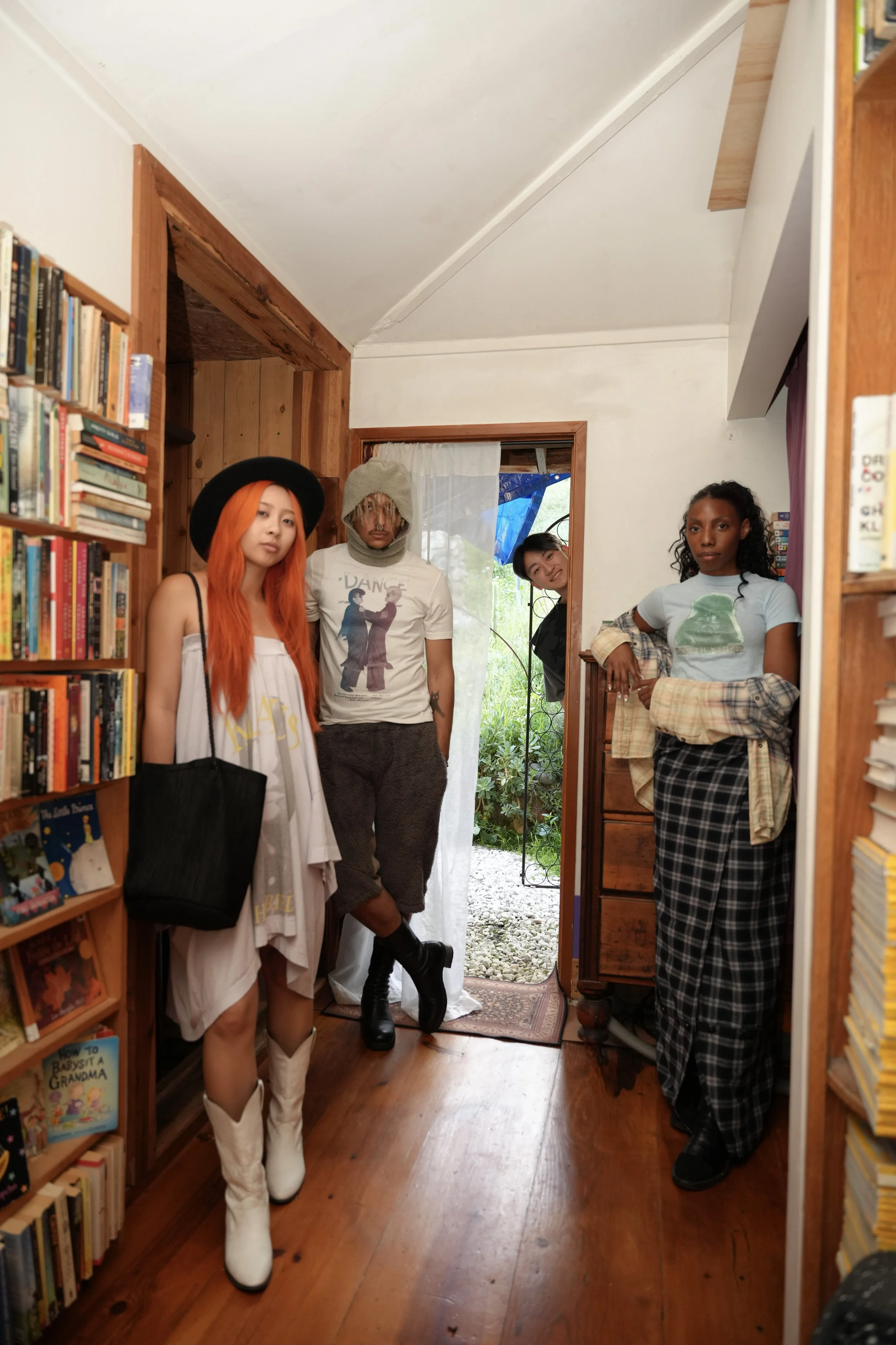 archive_undercover_vintage_americana_elton_louie_bucket_bag_lamp_shade_fashion_editorial_lookbook_guidi_isa_boulder_rug_shorts_maximalist_raf_simons_adjustable_wrap_skirt_balenciaga_jinbaori_poncho_smock_pullover_military_surplus_utility_designer_cut