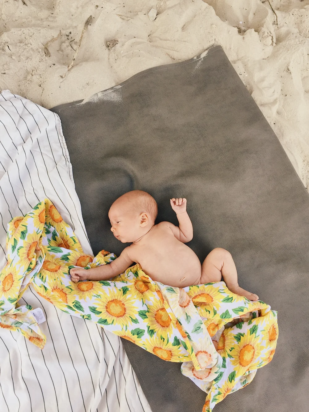 Gather leather mats perfect for the beach
