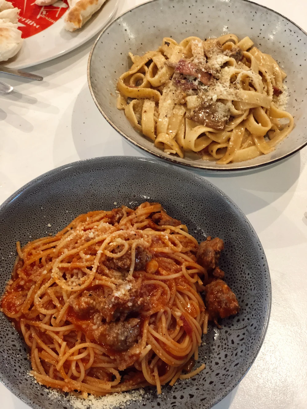 Dinner at Mama Romas