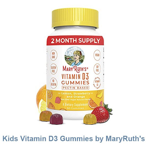 Kids Vitamin D3 Gummies by MaryRuth's