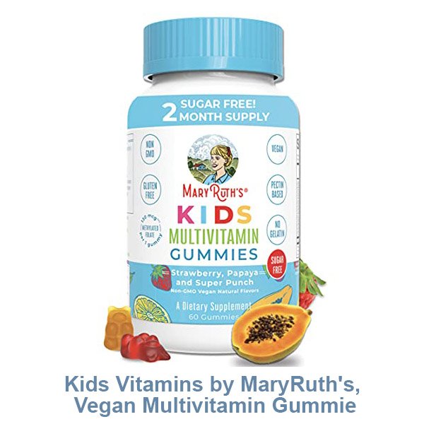 Kids Vitamins with Organic Ingredients 