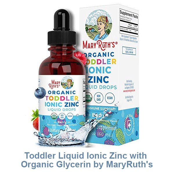 Toddler Liquid Ionic Zinc with Organic Glycerin by MaryRuth's